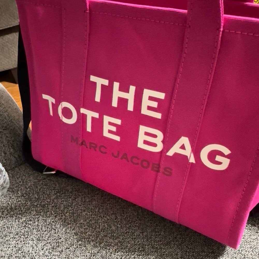Marc Jacobs Bright Pink Tote Bag